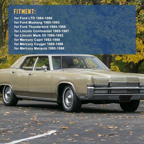 Power Steering Rack and Pinion Assembly Placbly for Ford Ltd 1984-1986 for Ford Mustang 1985-1993 for Ford Thunderbird 1984-1988 for Lincoln Continental 1985-1987 in Kuwait