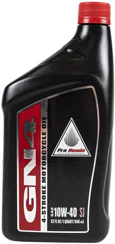 Honda GN4 10w40 ATV / UTV / Motorcycle 4-Stroke Engine Oil - 1 Case (12 Quarts) in Saudi Arabia
