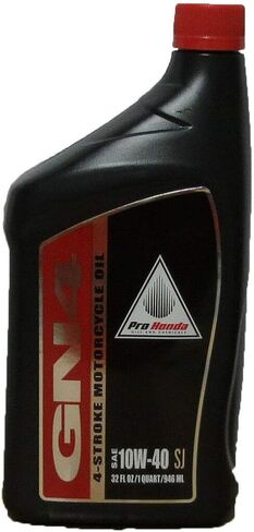 Honda GN4 10w40 ATV / UTV / Motorcycle 4-Stroke Engine Oil - 1 Case (12 Quarts) in Saudi Arabia