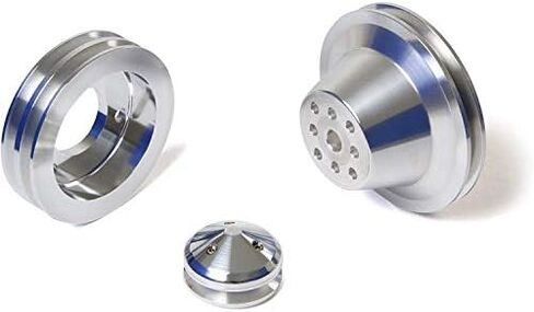 Big Block Chevy Pulley Kit ، 396 427 454 V -Belt - مضخة مياه قصيرة ، بي بي سي ، SWP in Kuwait