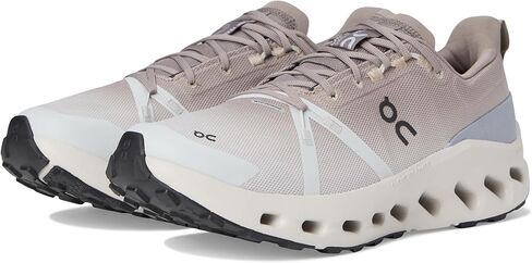 On Men's Cloudsurfer Trail Waterproof Running Shoes Sneakers (Mauve - Flame, 12 US) in Kuwait