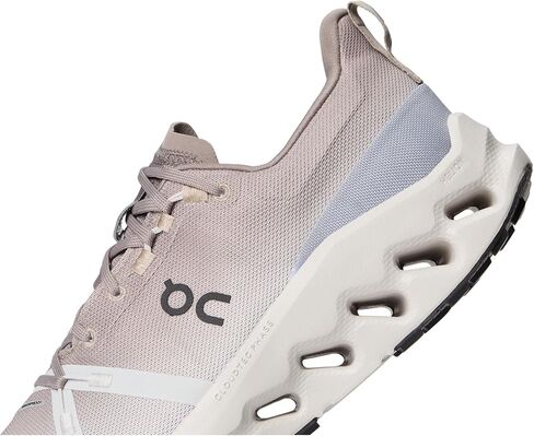 On Men's Cloudsurfer Trail Waterproof Running Shoes Sneakers (Mauve - Flame, 12 US) in Kuwait