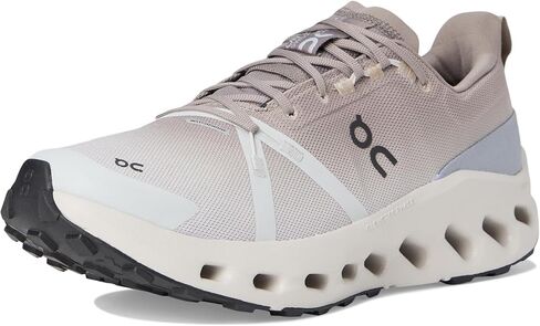 On Men's Cloudsurfer Trail Waterproof Running Shoes Sneakers (Mauve - Flame, 12 US) in Kuwait