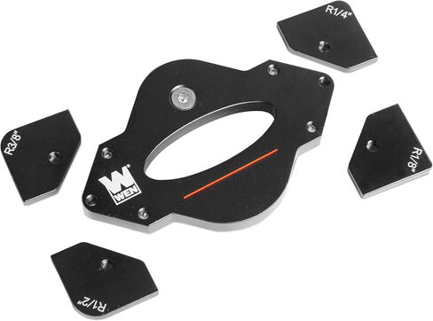 WEN 6-Piece Corner Chamfer Jig and Template Set for Routers (RA002T) in Saudi Arabia