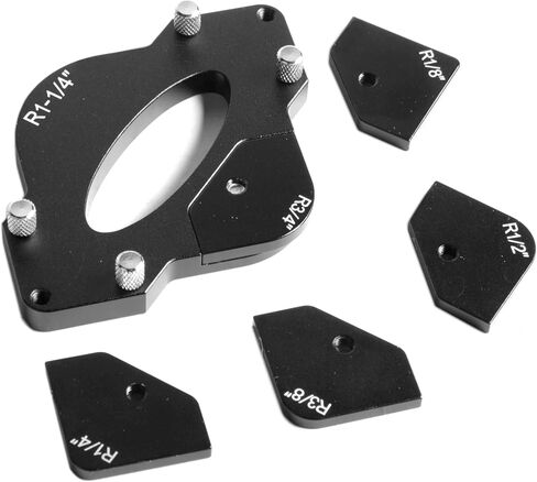 WEN 6-Piece Corner Chamfer Jig and Template Set for Routers (RA002T) in Saudi Arabia