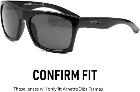 IKON LENSES Replacement Lenses For Arnette Dibs AN4169 Sunglasses - Polarized in Saudi Arabia
