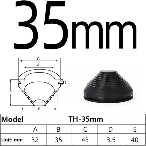 لفائف حماية نوع برج المطاط للحماية كابل سلك توزيع طاقة O-Ring Ring Ring Ring Cap Slop (TH-35mm) in Kuwait