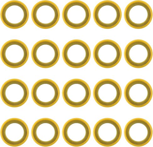 20pcs طوقا مقابس تصريف الوحدة السفلى ، حشيشات زيت الترس ، أختام حشيشات للزئبق 115FS 150 EFI 4-Stroke و Mariner Outboard Enboard و Mercruiser Star محركات النجوم in Saudi Arabia