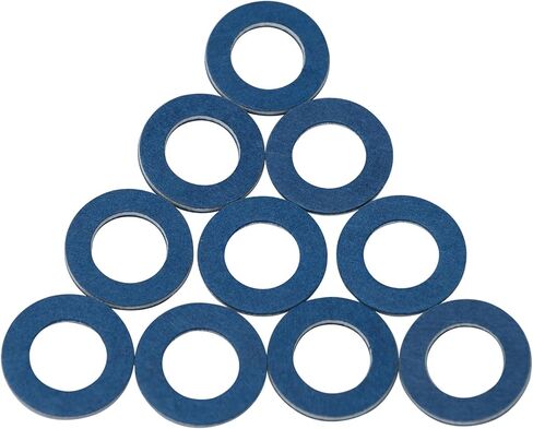 90430-12031 10 PCS Crush Washer Dial Drip Plug Gasket Crush Gasher متوافق مع قابس زيت Toyota lexus scion من الألومنيوم in Saudi Arabia