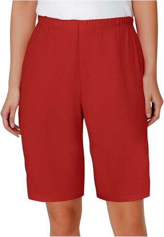 Womens Pajama Shorts Casual Summer Beach Lightweight Soft Comfy Lounge Elastic Waist Pj Bermuda Shorts with Pockets in Saudi Arabia