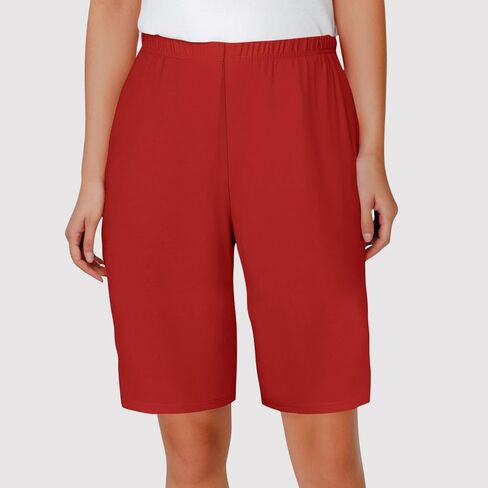 Womens Pajama Shorts Casual Summer Beach Lightweight Soft Comfy Lounge Elastic Waist Pj Bermuda Shorts with Pockets in Saudi Arabia