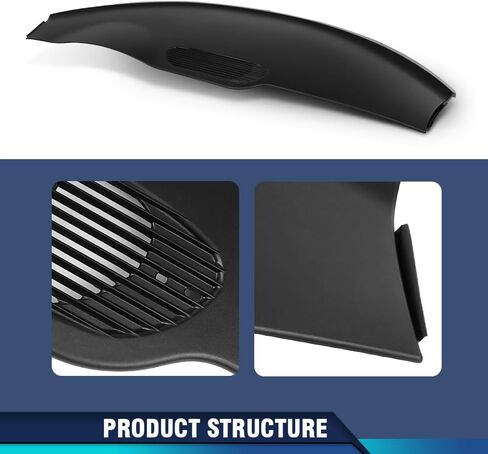PIT66 Upper Dash Pad Panel Compatible with Chevy Camaro Pontiac Firebird 1997-1999 10422746 Black in Saudi Arabia