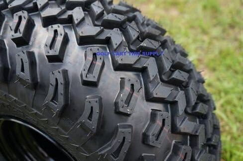 10 "Bulldog Black Wheels و 22x11-10 All Terrain Golf Cart - مجموعة من 4 in Kuwait