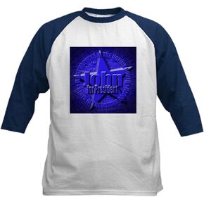 CafePress John Edwards Kids Baseball Jersey Kids Cotton Baseball Jersey, 3/4 Raglan Sleeve Shirt in Saudi Arabia