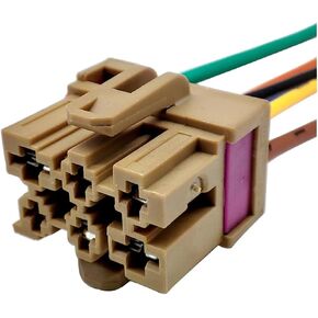 1/5/10 مجموعة الهواء 6 دبوس بمنفرة الأسلاك موصل توصيل الأسلاك Pigtain 1J0937731 (1pcs) in Saudi Arabia