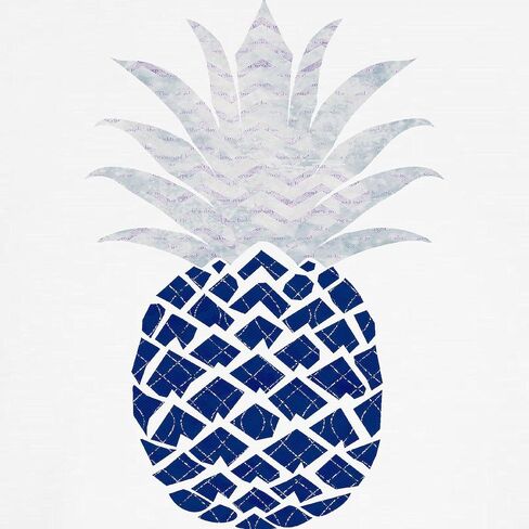 CafePress Royal Blue Pineapple Cute Women Gi Baseball Jersey Kids Cotton Baseball Jersey, 3/4 Raglan Sleeve Shirt in Saudi Arabia