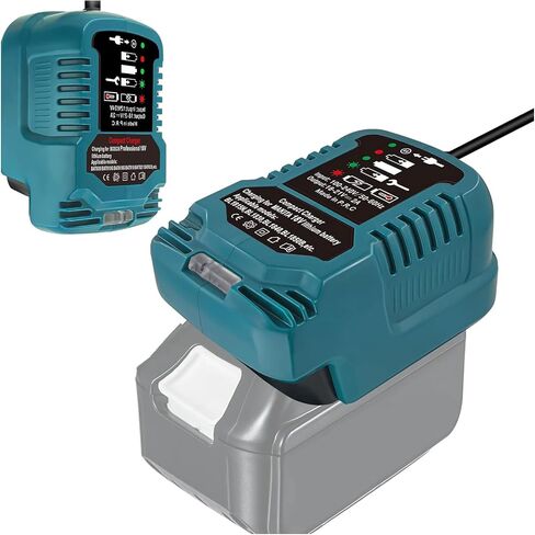 URUN Replacement for Milwaukee Electric Tools Corp 48-59-1810 Vehicle Charger Compatible for Milwaukee 18V Lithium Batteries 48-11-1815, 48-11-1820, 48-11-1822 in Saudi Arabia