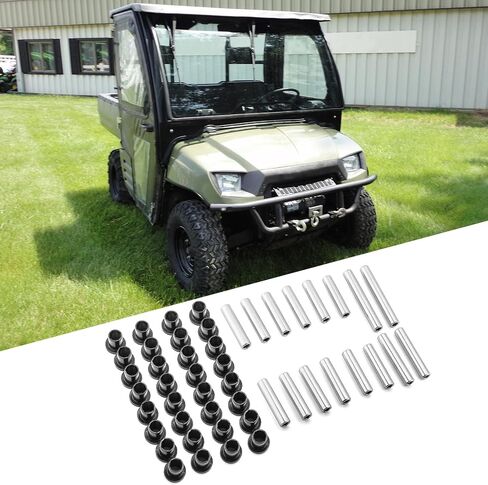 Suspension Front & Rear A-Arm Bushings Kit HDPE Heavy Duty Control Arm Bushing Set Compatible with Polaris Ranger 500 700 2005-2008 in Kuwait