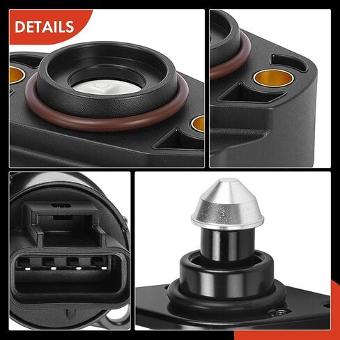 A-Premium Idle Air Control Valve IAC + Throttle Position Sensor TPS Compatible with Dodge Ram 1500 2002-2003 & Jeep Liberty 2002-2003, 3.7L in Saudi Arabia