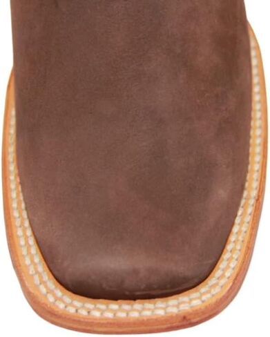 Women's Leather Short Ankle Cowboy Boots, Low Heel Western Bootie in Saudi Arabia