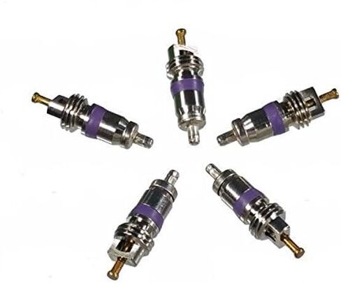 Buy Auto Supply # BAS03010 (10 Count) European Large Bore A/C Schrader Valve Core Aftermarket Replacement For MT1544 BMW 64536922944 Mercedes Mini 0008320285 VW 8E0820855 in Kuwait