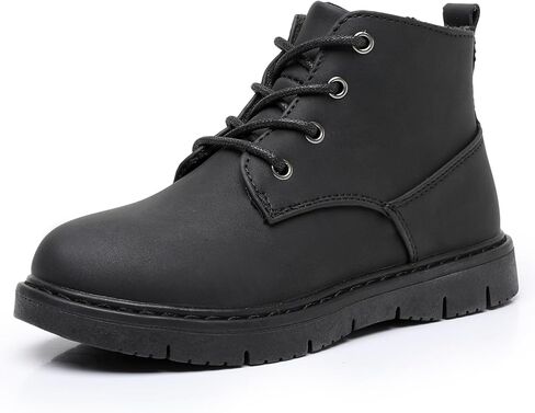 أحذية Ahannie للأولاد الصغار أحذية عمل خارجية كاجوال بسحاب جانبي للكاحل (طفل صغير/طفل صغير) in Kuwait