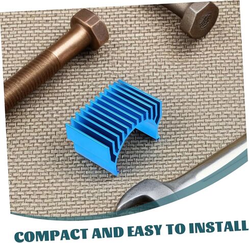 Homoyoyo Motor Heat Sink Compatible Brushed Motors Enhanced Cooling Alloy Radiator for Rc Cars Trucks Engines Construction in Saudi Arabia