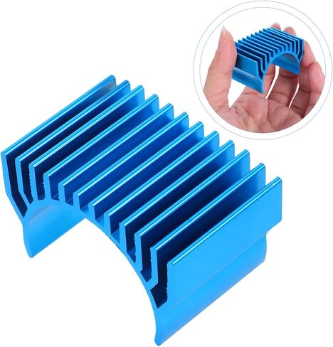Homoyoyo Motor Heat Sink Compatible Brushed Motors Enhanced Cooling Alloy Radiator for Rc Cars Trucks Engines Construction in Saudi Arabia