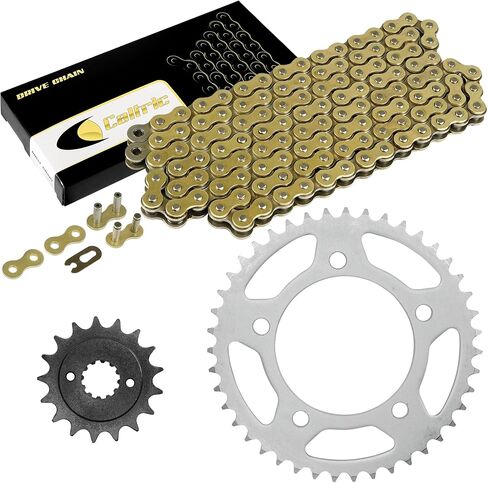 سلسلة محرك Caltric و Sprockets مجموعة متوافقة مع Honda VT750DC Shadow Spirit 750 2000 2001 2002 2003 in Kuwait