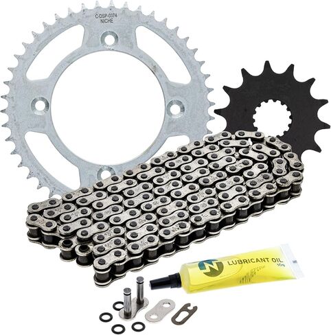 NICHE Drive Sprocket Chain Combo for Yamaha YZ85 Front 14 Rear 46 Tooth 428 O-Ring 118 Links in Saudi Arabia