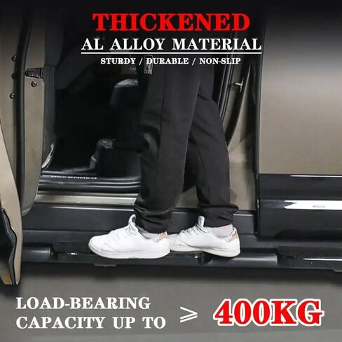 2pcs الخطوة الجانبية تناسب لاند روفر Defender 110 130 2020-2024 2025 L663 4Door Running Podal Rail Board (Glossy Black Vintage Style) in Kuwait