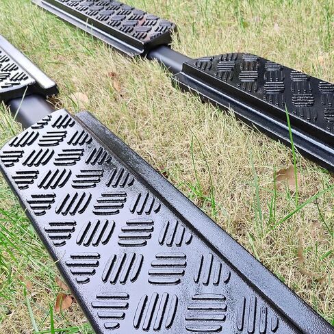 2pcs الخطوة الجانبية تناسب لاند روفر Defender 110 130 2020-2024 2025 L663 4Door Running Podal Rail Board (Glossy Black Vintage Style) in Kuwait