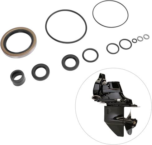 Aramox Upper Drivway Seable Seal Kit ، سبيكة معدنية استبدال الأداء المحسّن لـ Mercruiser Stern Drive One Gen II Fits 1991-1998 Model in Saudi Arabia