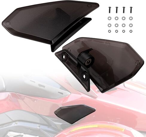 A & UTV PRO LOWER DIPLECTORS ALPLECTORS LOMED RET FOR SPYDER RT ، أجنحة انحراف الهواء الجانبي من أجل CAN-AM Spyder RT 2020-2025 ، استبدل OEM # 219401088،2pcs in Kuwait