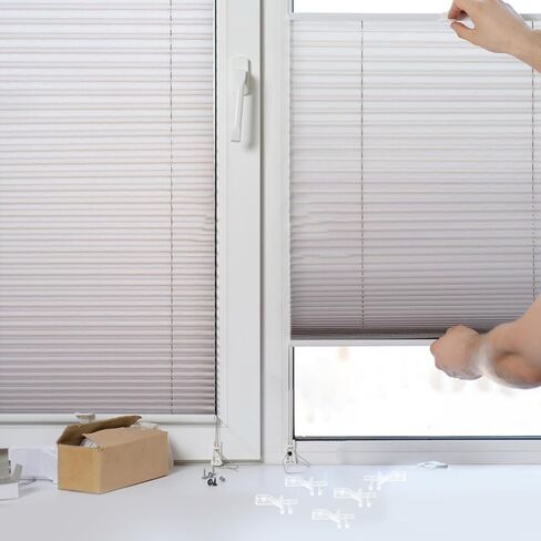 20pcs مقاطع السترة البلاستيك مقاطع أعمى واضحة مقاطع القدس الخفية للنافذة الأعمى الأعمى in Saudi Arabia