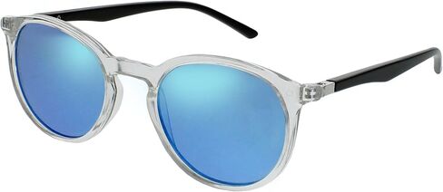 OPULIZE Met 2 Pack Large Mens Womens Grey Clear Black Arms Reading Sunglasses Reading Glasses UV400 SS60-7C in Saudi Arabia