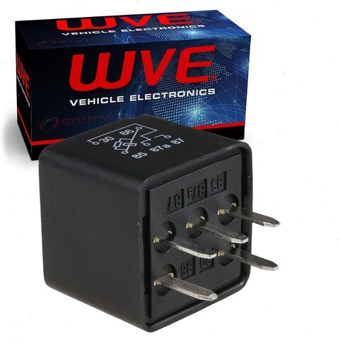 Wells WVE Windshield Wiper Motor Relay compatible with Chevrolet Cobalt Colorado Corvette Uplander 3.9L V6 2004-2012 in Saudi Arabia