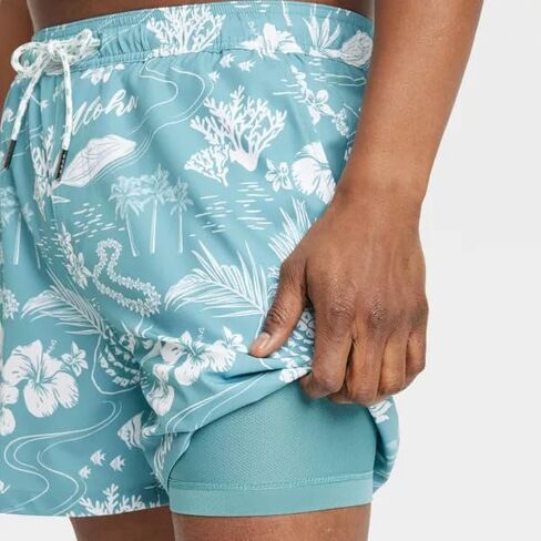 Goodfellow & Co Men's 5 "Swim Strunks مع بطانة- in Kuwait
