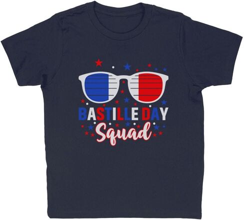 Bastille Day Squad Kids T-Shirt Youth in Kuwait