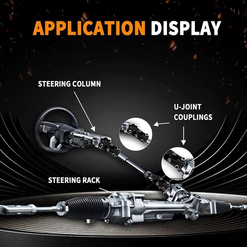 13/16 "-36 spline x1" DD Black Steering Universal Coint Single u sneft ، الطول الإجمالي: 83 مم (3-1/4 ") in Kuwait