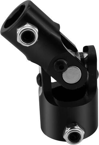 1"-48 Spline X 3/4" DD Black Steering Universal Joint Single U Joint Shaft,Total Length: 96mm (3-3/4") in Saudi Arabia