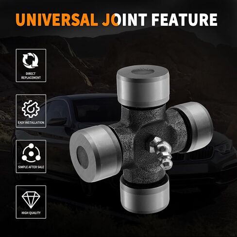 1004020 U-Joint Kit Compatible with Eurocardan Series 4 Metric Driveline Fit for Comer 180.014.130 Fit for Case IH W2008474DS or W2016154DS Fit for Bush Hog R64694 (27×75mm) in Saudi Arabia
