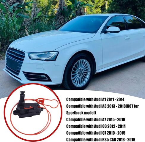محركات قفل باب خزان الوقود هيبورت 8V0862153A متوافق مع Audi A1 A4 A5 A8 يحل محل 8V0862153B 8V0862153 مشغل حشو الوقود in Saudi Arabia