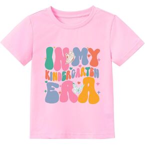 Toddlert رياض الأطفال قميص الفتيان الفتيات اليوم الأول من رياض الأطفال Tshirt Kids إلى School Gift Tee in Kuwait