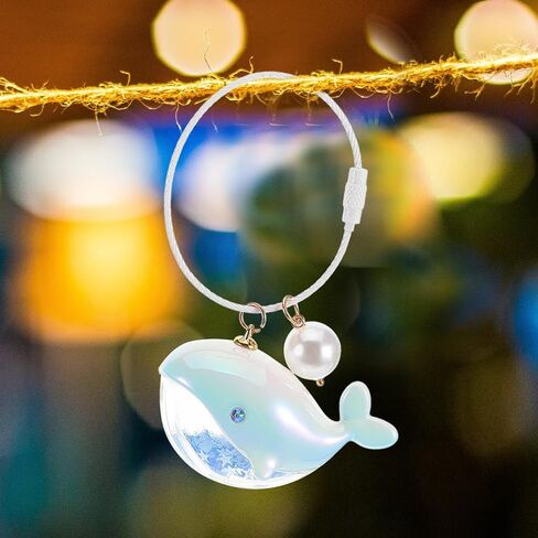 IMIKEYA Wifty Whale Keychain - Cute Dolphin Pendant for Bags and - Colorful and Creative, Multi, 9.70X6.50X3.00CM in Saudi Arabia