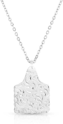 Montana Silversmiths Western Lifestyle Turquoise Necklace (Chiseled Steer Head) in Saudi Arabia