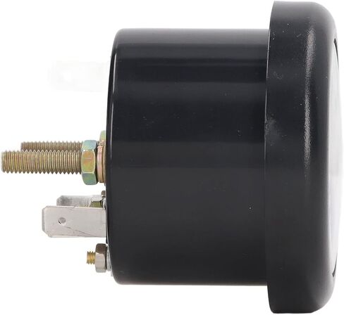 Qiilu Precision Machined Engine Water Temperature 2in Wide Range Precision Machined Front Generator Water Temp Meter Mechanical Universal Fit (12V) in Saudi Arabia