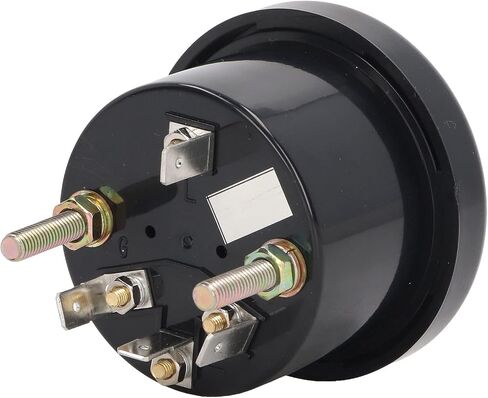 Qiilu Precision Machined Engine Water Temperature 2in Wide Range Precision Machined Front Generator Water Temp Meter Mechanical Universal Fit (12V) in Saudi Arabia