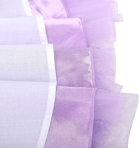Sunny Fashion Girls Halter Dress Purple Pleated Tiered Sequin Pageant Hi-lo Hollow Back in Saudi Arabia
