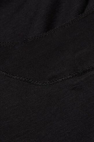 Woman's Modal and Cashmere Long-Sleeve Bodysuit in Kuwait